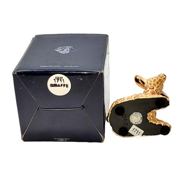 Artesania Rinconada Giraffe 1711 Rinca Babies Silver Platinum & Gold Animalcore - Picture 7 of 10